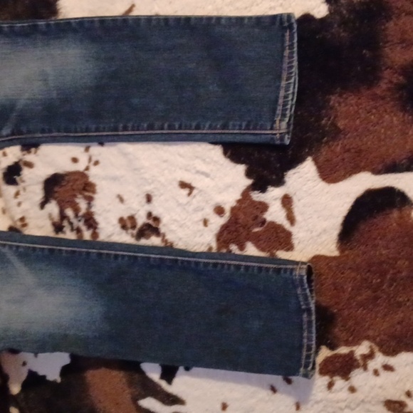 AMERICAN EAGLE JEANS, SUPER STRETCH, SIZE 6 SHORT. - Picture 4 of 8